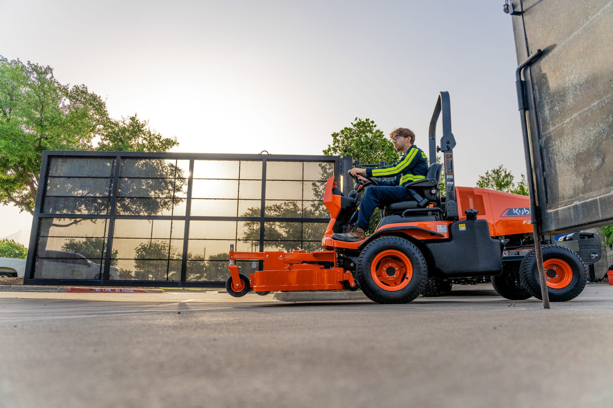 Front-Mount Kubota Mowers — photo 4