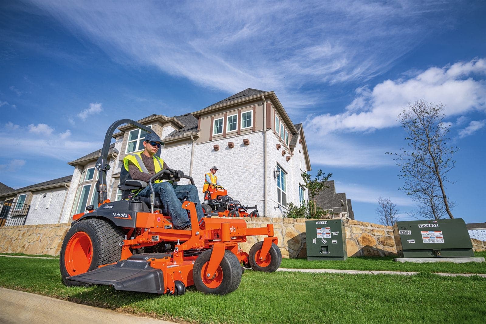 Stand-On Kubota Mowers — photo 1